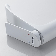 Смеситель для раковины Shevanik S4111C цвет Белый матовый-10