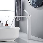 Смеситель для раковины Shevanik S4111C цвет Белый матовый-1