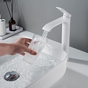 Смеситель для раковины Shevanik S4111C цвет Белый матовый-4