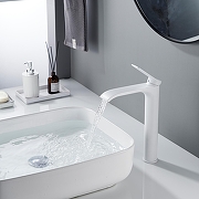 Смеситель для раковины Shevanik S4111C цвет Белый матовый-5