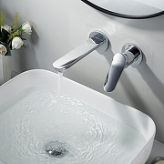 Смеситель для раковины Shevanik S43 S4341 цвет Хром-6