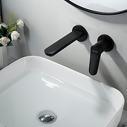 Смеситель для раковины Shevanik S43H S4341H цвет Черный матовый-6