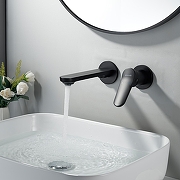 Смеситель для раковины Shevanik S43H S4341H цвет Черный матовый-8