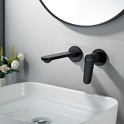 Смеситель для раковины Shevanik S43H S4341H цвет Черный матовый-9