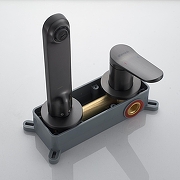 Смеситель для раковины Shevanik S43T S4341T цвет Оружейная сталь-10