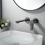 Смеситель для раковины Shevanik S43T S4341T цвет Оружейная сталь-6