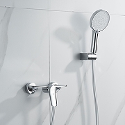 Смеситель для душа Shevanik S4716 цвет Хром-6