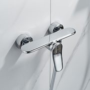 Смеситель для душа Shevanik S4716 цвет Хром-11