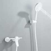 Смеситель для душа Shevanik S4716C цвет Белый матовый-2