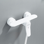 Смеситель для душа Shevanik S4716C цвет Белый матовый-7