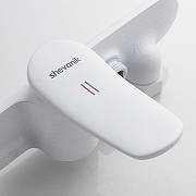 Смеситель для душа Shevanik S4716C цвет Белый матовый-12