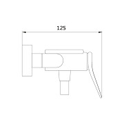 Смеситель для душа Shevanik S4716C цвет Белый матовый-19
