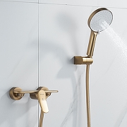 Смеситель для душа Shevanik S4716G цвет Золотой сатин-1