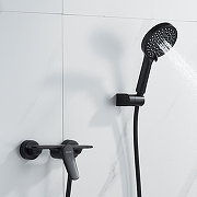 Смеситель для душа Shevanik S4716H цвет Черный матовый-1