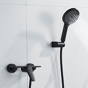 Смеситель для душа Shevanik S4716H цвет Черный матовый-2