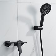 Смеситель для душа Shevanik S4716H цвет Черный матовый-5