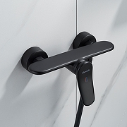 Смеситель для душа Shevanik S4716H цвет Черный матовый-8