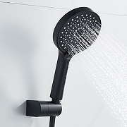 Смеситель для душа Shevanik S4716H цвет Черный матовый-9