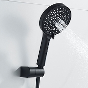 Смеситель для душа Shevanik S4716H цвет Черный матовый-11