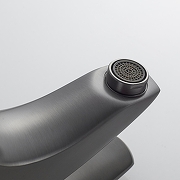 Смеситель для раковины Shevanik S5001T цвет Оружейная сталь-14