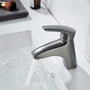 Смеситель для раковины Shevanik S5001T цвет Оружейная сталь-5