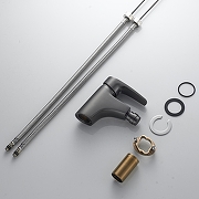 Смеситель для биде Shevanik S5007T цвет Оружейная сталь-14