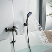 Смеситель для душа Shevanik S5016T цвет Оружейная сталь-3