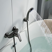 Смеситель для душа Shevanik S5016T цвет Оружейная сталь-4