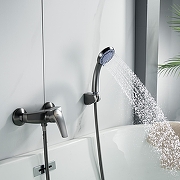 Смеситель для душа Shevanik S5016T цвет Оружейная сталь-5