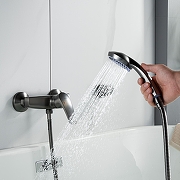 Смеситель для душа Shevanik S5016T цвет Оружейная сталь-7