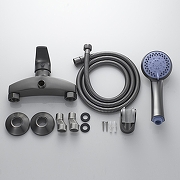 Смеситель для душа Shevanik S5016T цвет Оружейная сталь-18