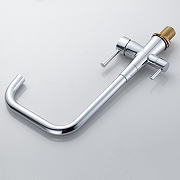 Смеситель для кухни Shevanik S528 цвет Хром-18