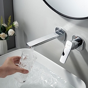 Смеситель для раковины Shevanik S99 S9941 цвет Хром-3