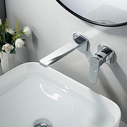 Смеситель для раковины Shevanik S99 S9941 цвет Хром-5