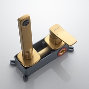 Смеситель для раковины Shevanik S9941G цвет Золотой сатин-9