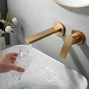 Смеситель для раковины Shevanik S9941G цвет Золотой сатин-4