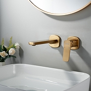 Смеситель для раковины Shevanik S9941G цвет Золотой сатин-8