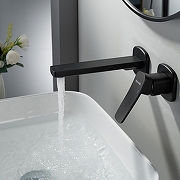 Смеситель для раковины Shevanik S99H S9941H цвет Черный матовый-8