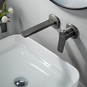 Смеситель для раковины Shevanik S99T S9941T цвет Оружейная сталь-3