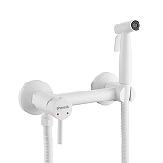 Гигиенический душ со смесителем Shevanik S107C цвет Белый матовый