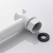 Гигиенический душ со смесителем Shevanik S107C цвет Белый матовый-5