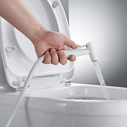 Гигиенический душ со смесителем Shevanik S107C цвет Белый матовый-7