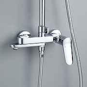 Душевая система Shevanik S43 S4336 цвет Хром-10