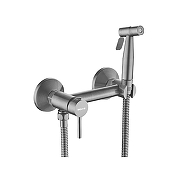 Гигиенический душ со смесителем Shevanik S107T цвет Оружейная сталь