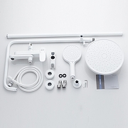 Душевая система Shevanik S43C S4336C цвет Белый матовый-1