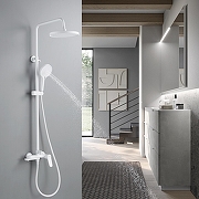 Душевая система Shevanik S43C S4336C цвет Белый матовый-17