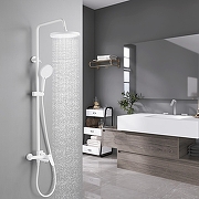 Душевая система Shevanik S43C S4336C цвет Белый матовый-21