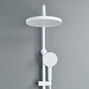 Душевая система Shevanik S43C S4336C цвет Белый матовый-22