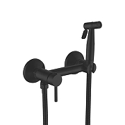 Гигиенический душ со смесителем Shevanik S107H цвет Черный матовый