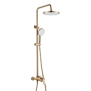 Душевая система Shevanik S43G S4336G цвет Золотой сатин